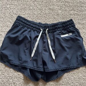 Vuori Navy Women's Athletic Shorts